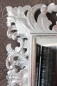 Preview: Eleganter Barockspiegel antik silber weiss 70cm x 60cm