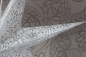 Preview: Edler Leuchtstern weiss, silber 60 cm