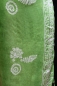 Preview: Farbenfroher Sarong grün mit Muschelmotiv 160 x 120 cm
