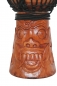 Preview: Bali Trommel Djembe mit Schnitzerei Barongmaske 40cm