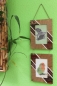 Preview: Exotischer Bilderrahmen aus Blättern, 2x 10x15cm