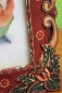 Preview: Dekorativer Bilderrahmen aus Holz mit Reliefmotiv 10x15cm