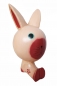 Preview: Dekofigur "Kleiner Hase" hell 20cm