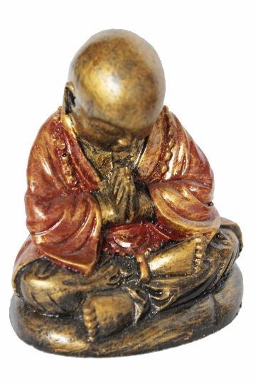 Resin-Figur "Betender Mönch"