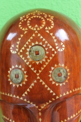 Mahagonimaske Holzmaske Maske "Gambia" 50cm