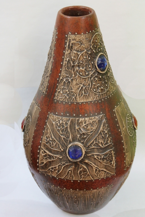 Dekorative Vase in Antikoptik - 30cm